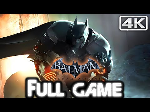 BATMAN: ARKHAM ORIGINS Gameplay Walkthrough FULL GAME (4K 60FPS) No Commentary