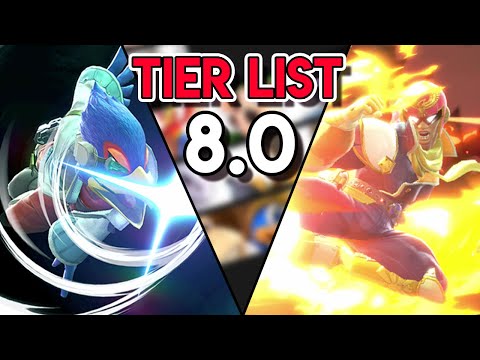 8.0 SMASH ULTIMATE TIER LIST