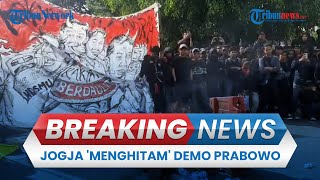 BREAKING NEWS: Puncak Aksi Indonesia Gelap di Yogyakarta, Massa 'Hitamkan' Jogja, Malioboro Lumpuh!