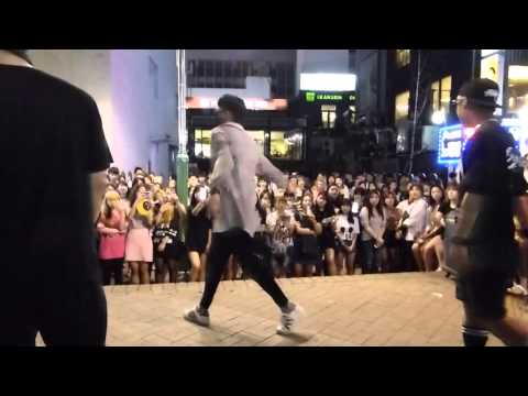 Block B - Her Dance Cover by D.O.B in Hongdae, Seoul