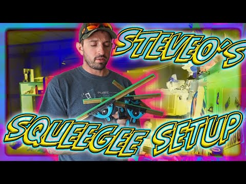 STEVEO'S FAVORITE SQUEEGEE COMBO EXPLAINED I WINDOW CLEANING TOOLS