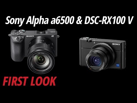 First Look: Sony Alpha a6500 & DSC-RX100 V