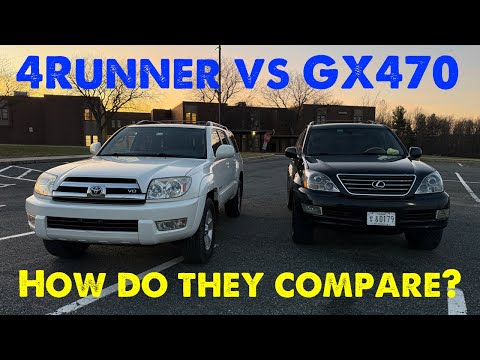 Toyota 4Runner vs. Lexus GX470: ein umfassender Vergleich