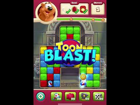 TOON BLAST Levels 2843 - 2850 [No Boosters]
