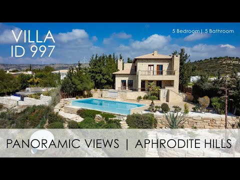 Villa ID 997 for sale on Aphrodite Hills Resort, Cyprus  Paphos Property  Comark Estates