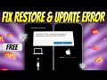 FIX IPhone Could Not Be Restored Or Stuck In DFU Mode Here S The FREE Solution