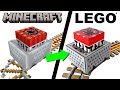 I Built A WORKING LEGO Minecraft TNT Minecart