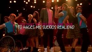 Glee: I Can&#39;t Go For That (No Can Do) / You Make My Dreams (lyrics - sub español)