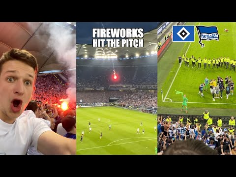 HERTHA SCORE 2 GOAL COMEBACK to SURVIVE vs HAMBURG