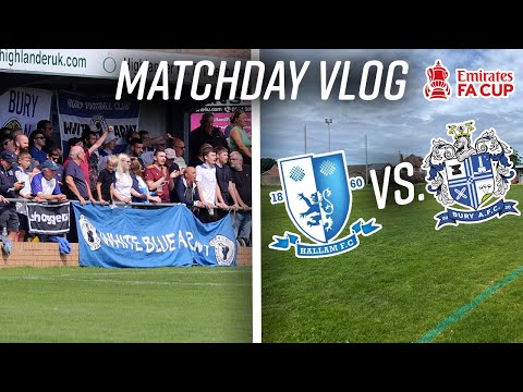 I VISITED THE OLDEST FOOTBALL GROUND IN THE WORLD!!! | Hallam F.C. vs. Bury A.F.C. | Matchday Vlog