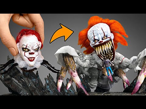 I Made The Scariest Pennywise Spider Ever, And He's REALLY Creepy! 🤡🕷️