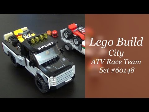 Let's Build - LEGO City ATV Race Team Set #60148