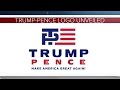 Trump Pence Ticket Unveils Logo