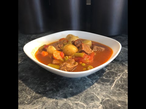How make vegetable beef soup - Old fashioned vegetable...