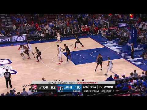 Jodie Meeks All Game Actions 05/02/2019 Toronto Raptors vs Philadelphia 76ers Game 3 Highlights