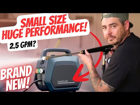 Brand New MAXFLOW Pressure Washer Delivers Amazing Performance 2.5gpm?