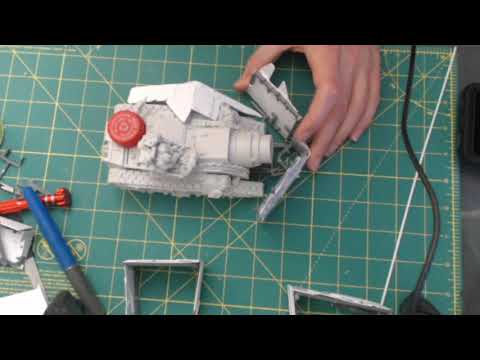 Kitbashing Killtanks cause Forgeworld is expensive part 2 - Rev After Hours [Vinesauce]