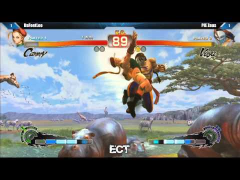 SSF4 AE2012 Top 8 - DaFeetLee vs PIE Zeus - East Coast Throwdown 2014