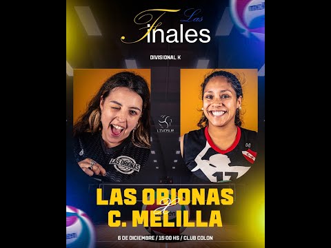 *CLUB COLON* Centro Melilla vs Las Orianas Final Clausura Femenino Divisional K LIVOSUR 2025