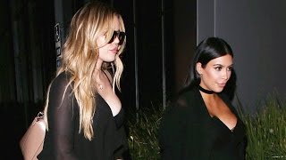 Kim And Khloe Kardashian Go For Late Night Meeting With 'Botched' Plastic Surgeon