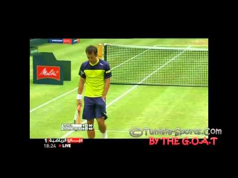 Rafael Nadal vs. Philipp Kohlschreiber Last Game - 2012 - Gerry Weber Open (HD)
