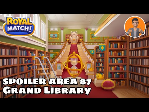 [SPOILER] Royal Match Area 87 Grand Library | Lv 6801-6804 Latest Update