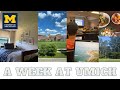 UMich Move In Vlog Markley First Day Of Classes