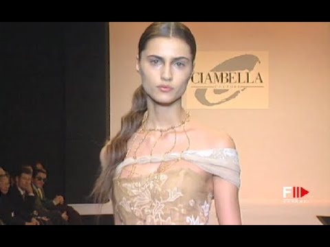FRANCO CIAMBELLA Spring 1999 Haute Couture Rome - Fashion Channel