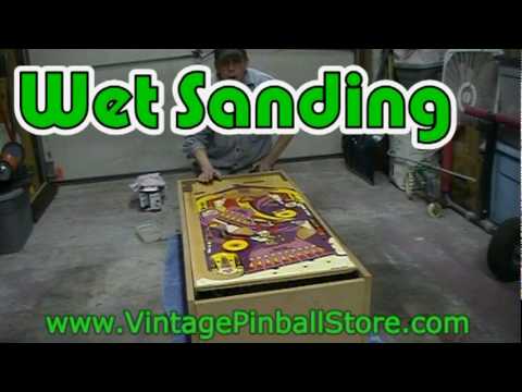 How to Clear Coat a Pinball Playfield - Part 4 (PinDude Pinball Project)