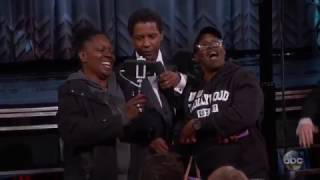 Denzel Washington "Officiates" a Wedding | Oscars 2017