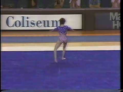 1988 Carolinas Invitational   Hope Spivey FX