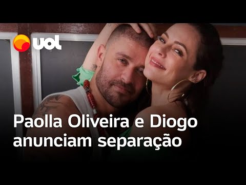 Paolla Oliveira e Diogo Nogueira anunciam separação após cinco anos: 'As relações se transformam'