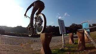 ION AIR PRO 初撮影テスト（裏山と河原でMTB遊び）