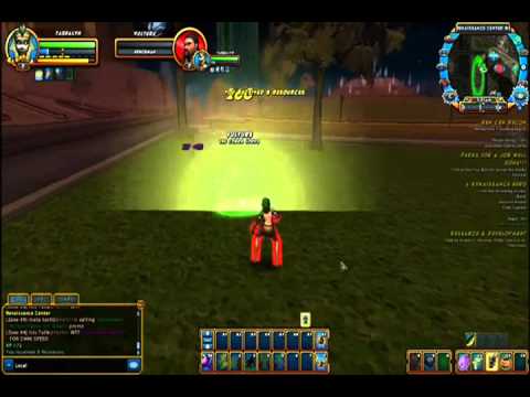 Champions Online - MMO gameplay