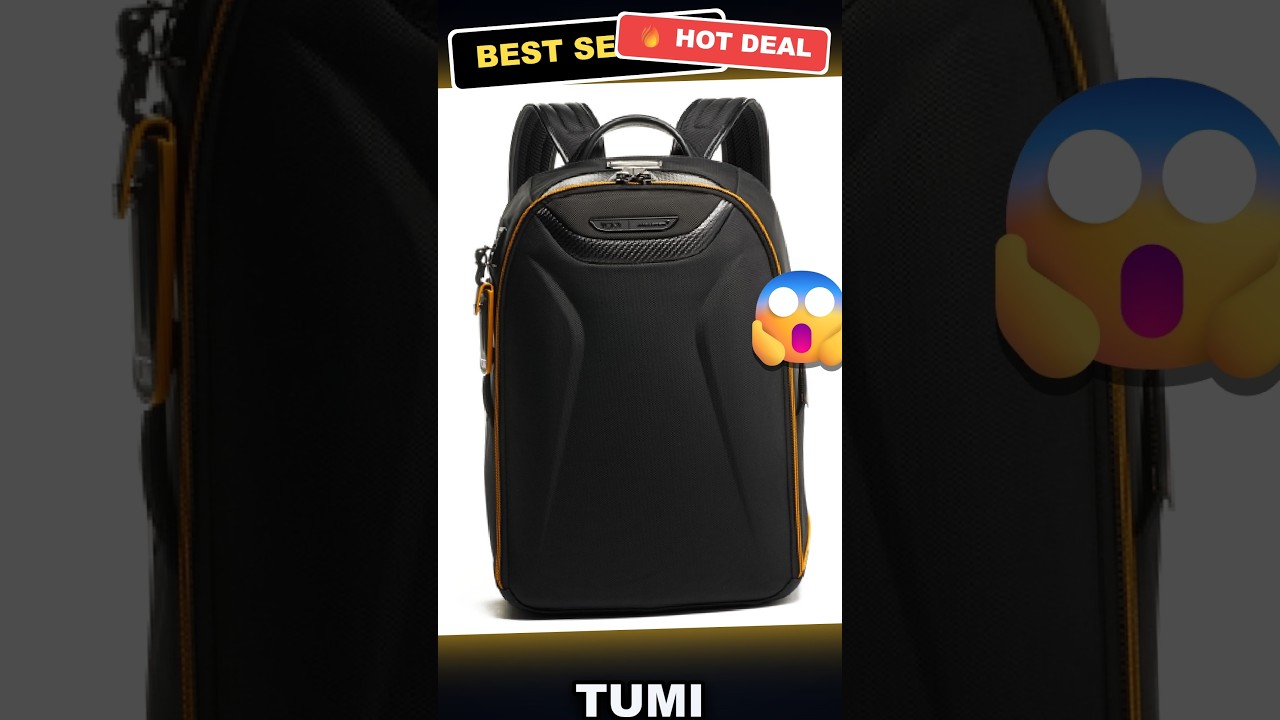 TUMI McLaren Velocity Backpack Tested: Is This the Best Tech & Travel Bag?