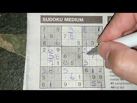 Sudoku fans, here I have one Medium Sudoku puzzle for you. (with a PDF file) 09-26-2019