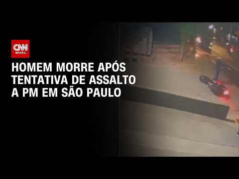 Homem é baleado em tentativa de assalto a PM na zona Sul de São Paulo | CNN 360º
