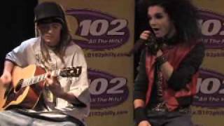 Tokio Hotel - Final Day (Acoustic) + Fan Questions - Philadelphia Q102 (10.29.08)