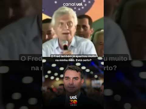 Caiado declara apoio a Flávio Bolsonaro no 2° turno após críticas