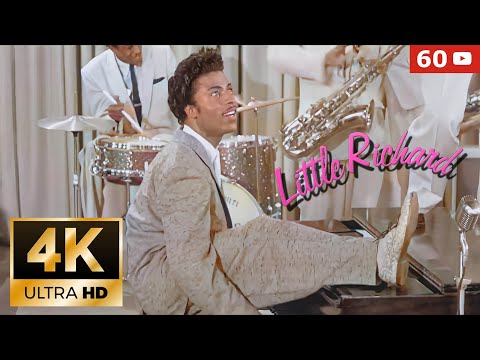 Little Richard AI 4K Colorized / Restored - Long Tall Sally 1956: