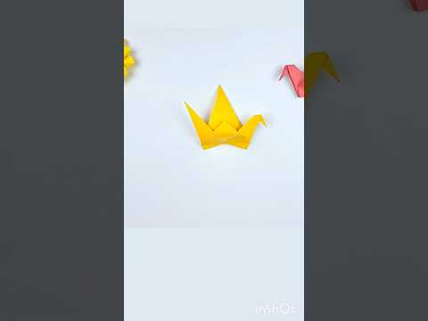 🕊️ Origami Crane Tutorial | Easy Paper Crane Step-by-Step for Beginners
