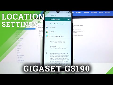 GIGASET GS190 and Location Settings – Deactivate Phone Location Mode