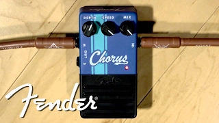 Video thumbnail for Fender Competition Series Chorus Pedal Demo | Fender by Fender