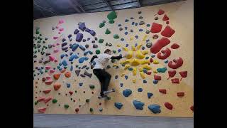 i got into climbing recently and it has been very fun. watch me play on a wall with a new friend :)