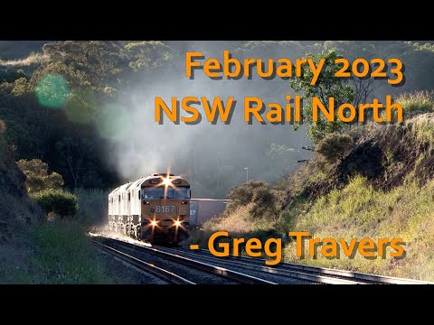 Australian Railways: February 2023 NSW North - see various rural & bulk trains hard at work