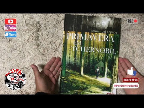 Primavera em Tchernóbil por Emmanuel Lepage - Editora Geektopia - Preview PorDentrodaHQ