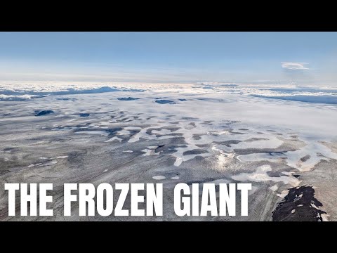 Old Giant Warming Up In Iceland - New Ice Cauldron Above Hofsjökull Volcano