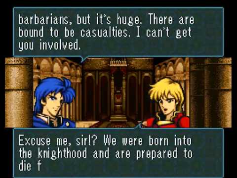Let's Play Fire Emblem: Genealogy of the Holy War, Episode 1: Not Bandits