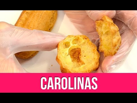 Aprenda a fazer massa de carolinas e bombas