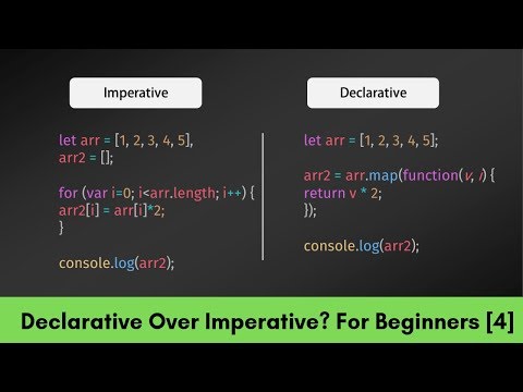 Declarative Over Imperative Style - React For Beginners [4]